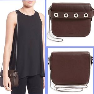 AllSaints Ikuya Leather Clutch